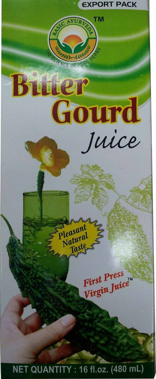 Basic Ayurveda Bitter Gourd Karela Juice 480 ml