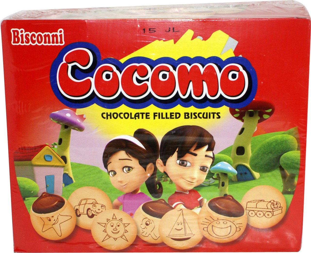 Cocomo Chocolate Filled Biscuits 216GM