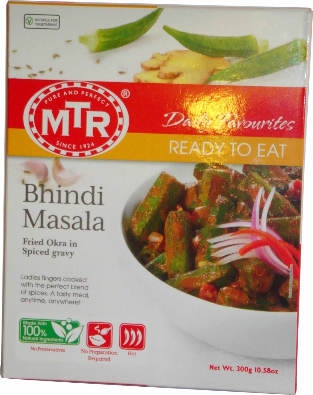 MTR Bhindi Masala Fried Okra in Spiced Gravy 300 Grams
