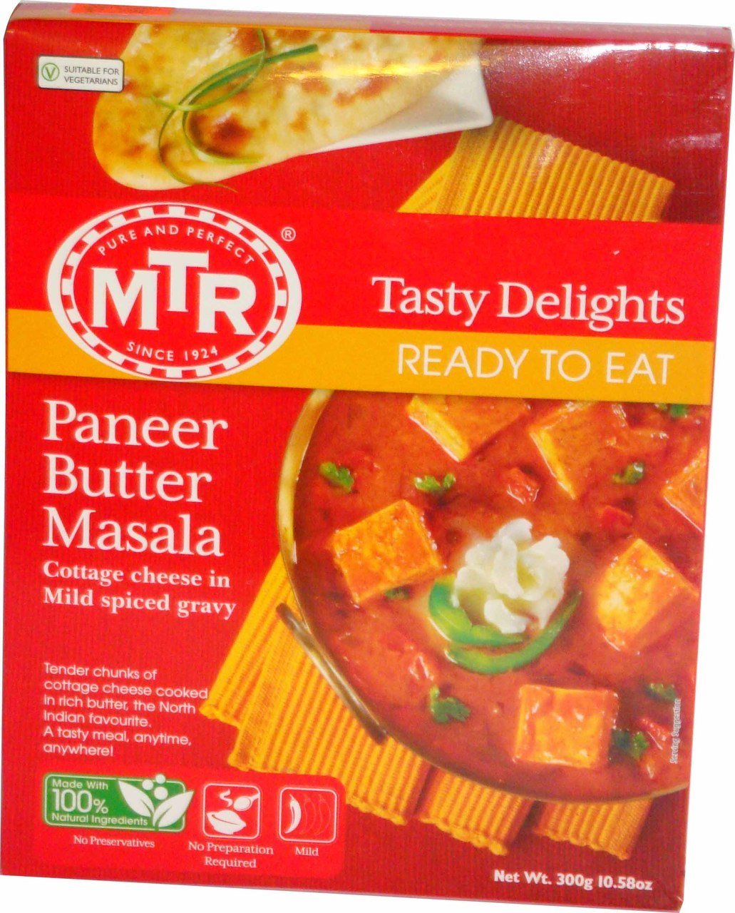 MTR Paneer Butter Masala Cottage Cheese in Mild Spiced Gravy 300 Grams