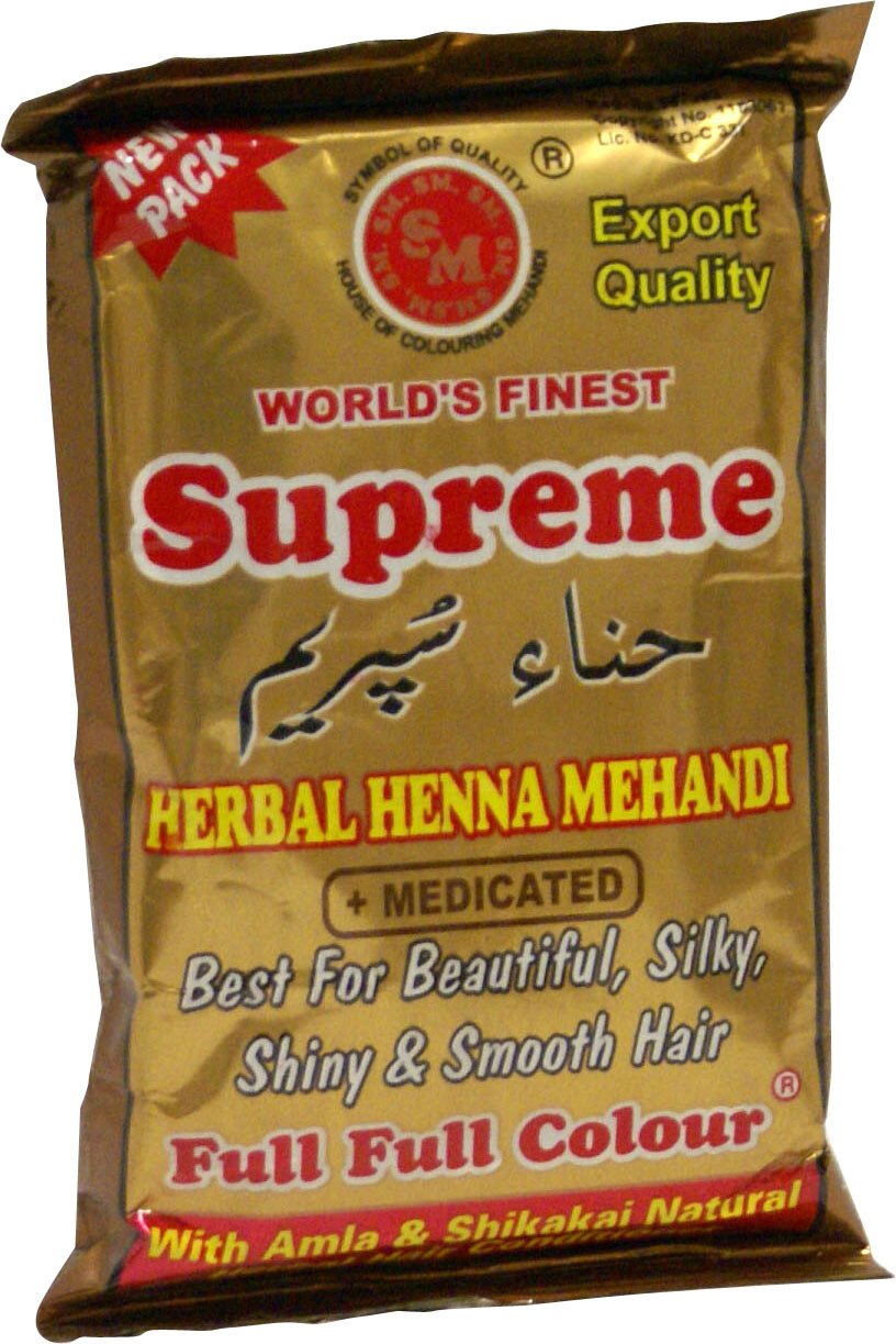 Supreme Herbal Henna Mehndi (+ Medicated) with Amla & Shikakai 150 Gm