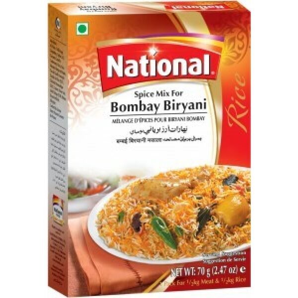 National Bombay Biryani Masala Mix 70 Grams (2.5 OZ)