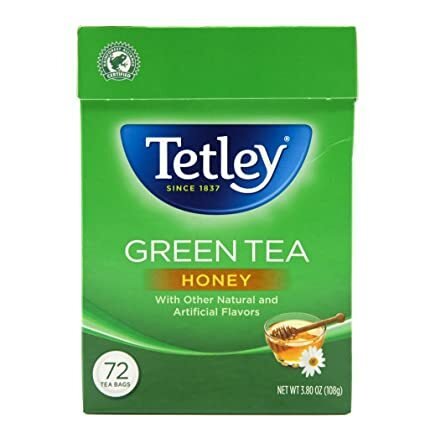 Tetley Green Tea Honey 72 Tea bags (144 Grams) – BazaarDesi